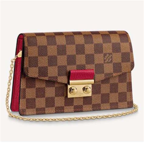 croisette wallet lv|Croisette Damier Ebene Canvas .